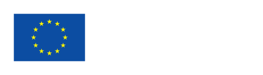 Flaga UE, obok napis Erasmus+